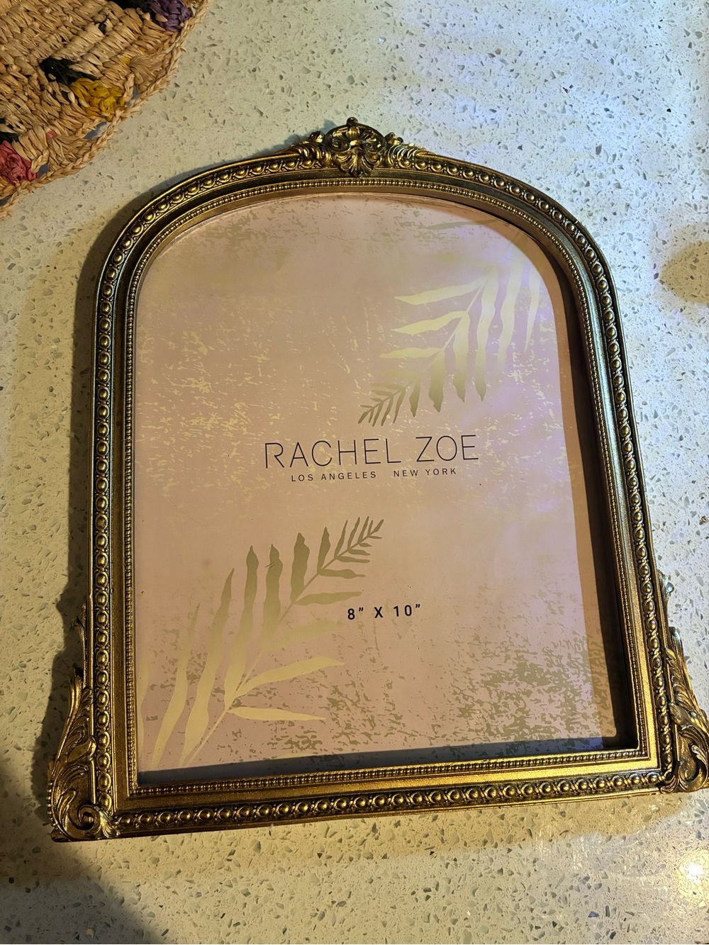 Rachel Zoe Gold Decorative Arch Frame